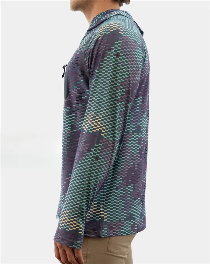 Custom Quick Dry Uv Protection Fishing Hoodie