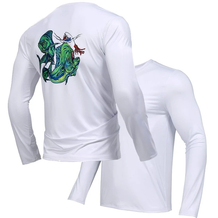 Mahi-mahi Fishing Long Sleeve T-Shirt