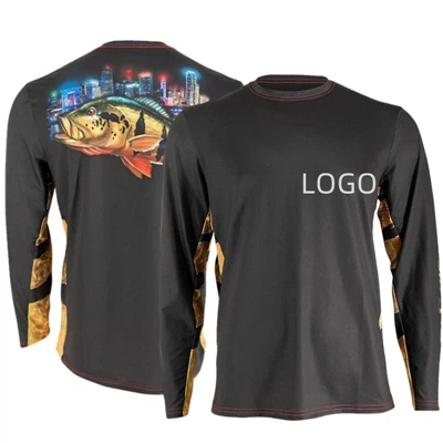 „Peacock Bass Performance“ žvejybos marškinėliai