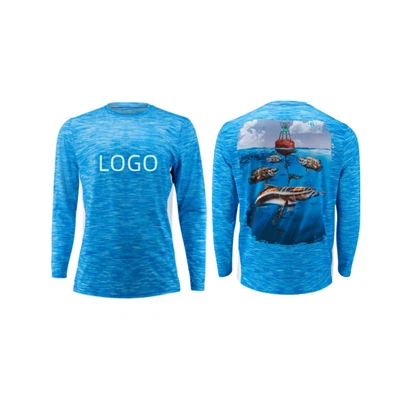 Triple Tail Performance žvejybos marškinėliai